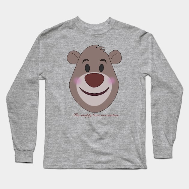 The bare necessities Long Sleeve T-Shirt by BeckyDesigns